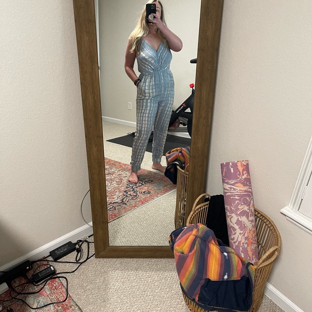 Tie dye jumpsuit large